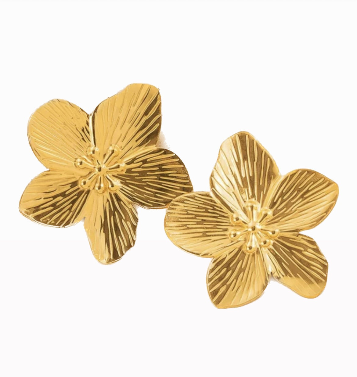 Gardenia earrings