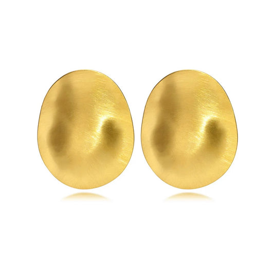 Oval earrings