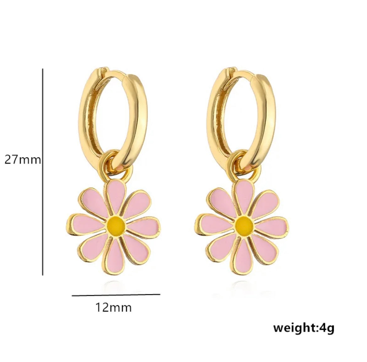 Daisy earrings