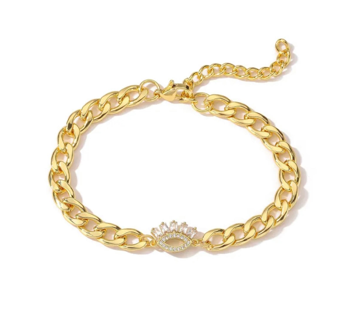 Shinny eye bracelet