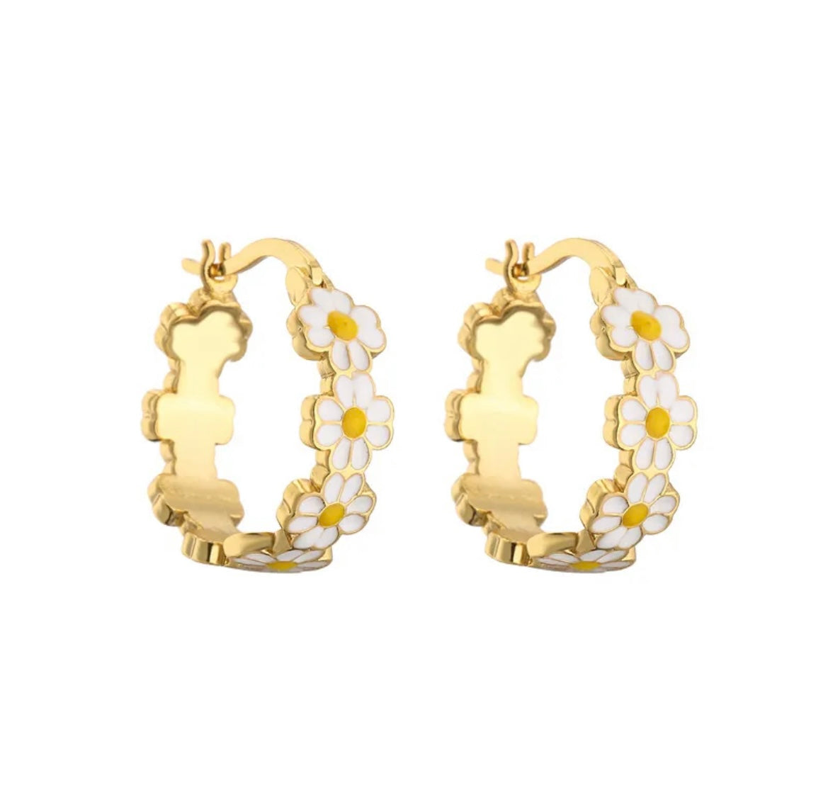 Daisy earrings